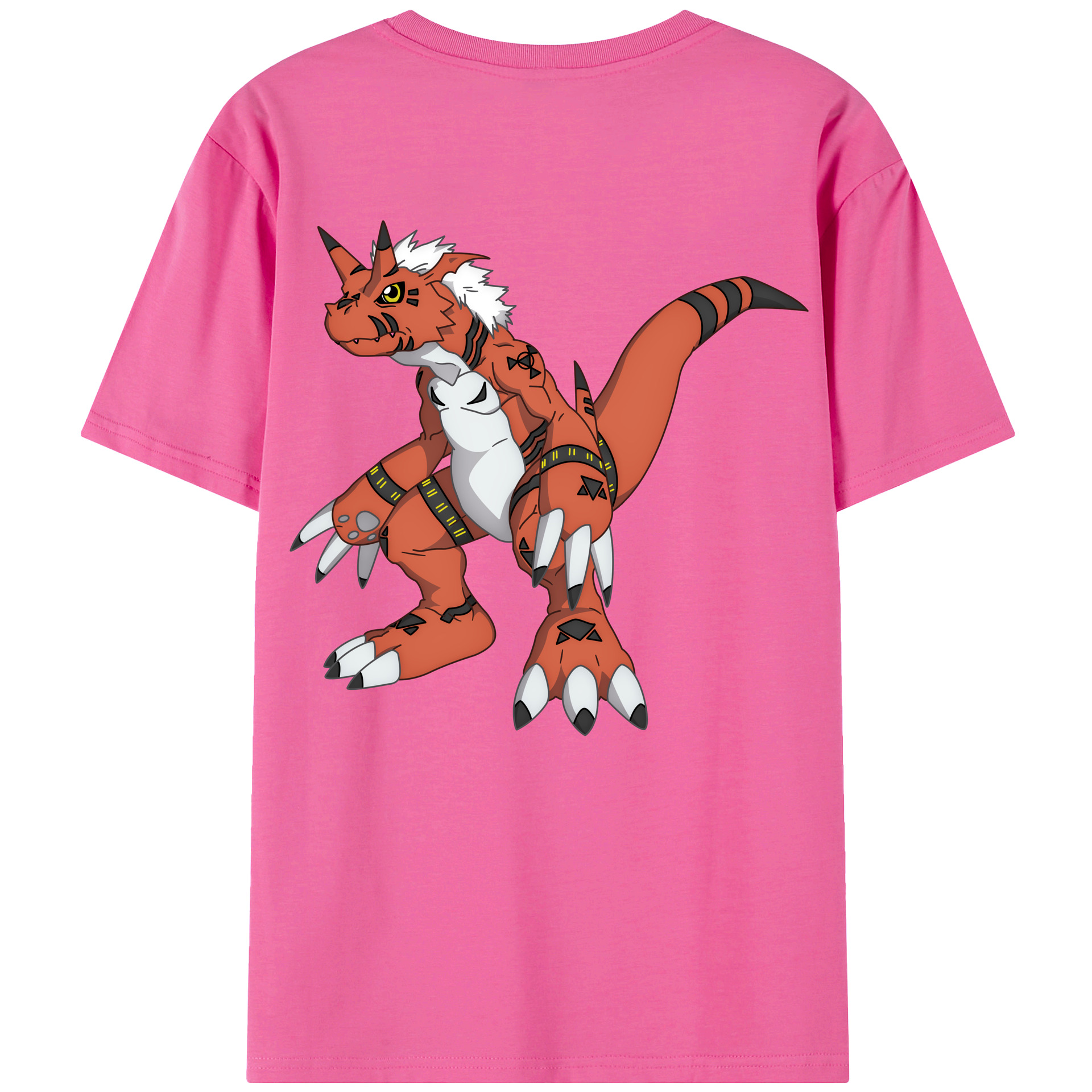 （画像用） Digimon デジタルモンスター/デジモン レディース半袖Tシャツ(バックプリント)